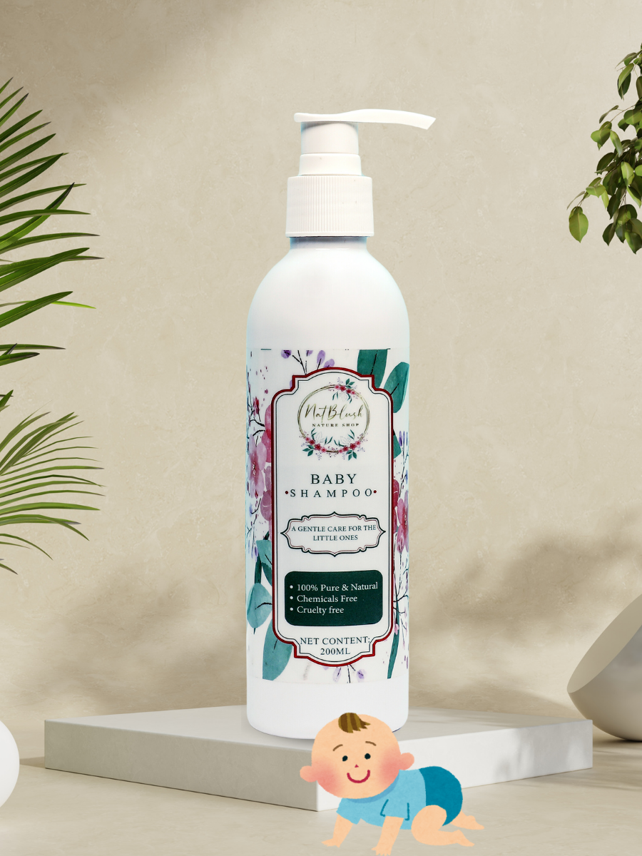 Baby Shampoo - 100% Natural 200ml