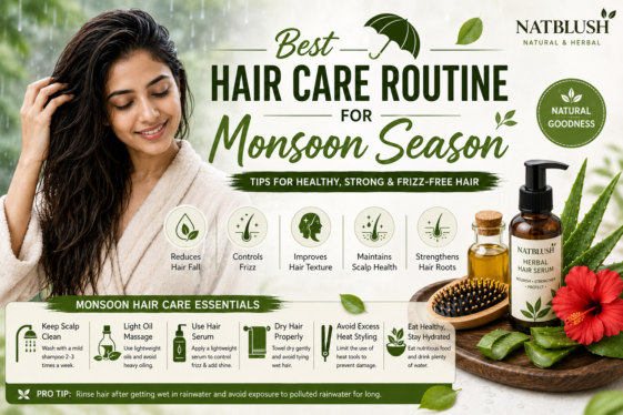 Hair Care Routine for Monsoon