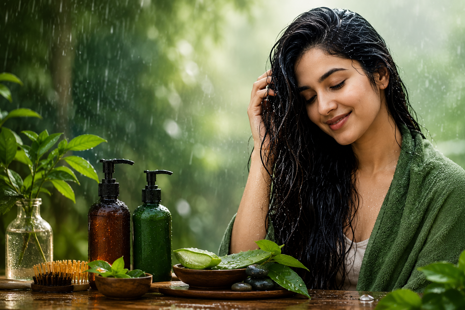 Monsoon Hair Care: Tips to Prevent Hair Fall During the Rainy Season